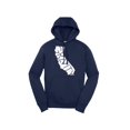thumbnail image 1 of Gravity Trends Cali Hooded Pullover - White Logo - True Navy - 2XL, 1 of 1