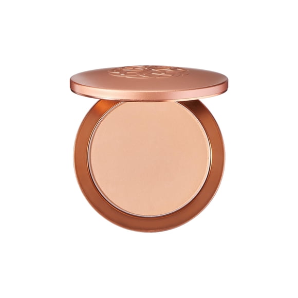 YENSA Super Serum Silk Powder Foundation - Maquillaje de base mate para difuminar y suavizar los poros - Proporciona un tono de piel radiante y más uniforme para un brillo natural y saludable - Medio