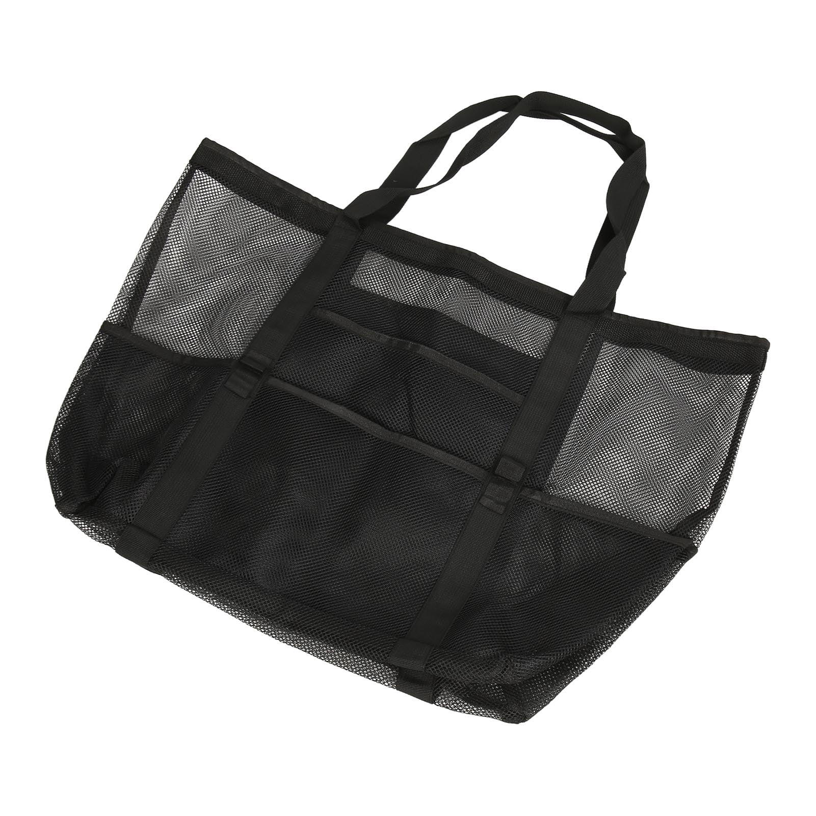 Beach Hollow Mesh Bag, Lightweight Extra Pockets Beach Bag For Outdoor