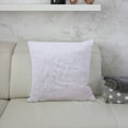 thumbnail image 5 of 17x17 Inch Velvet Pillow Cover - Ultra Soft Short Plush Throw Pillow Case for Sofa/Bed | Machine Washable Decorative Cushion Cover (White), 5 of 5