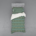 thumbnail image 1 of Ambesonne Ethnic Bedding Set 3 Pcs, Indigenous Motifs, Twin, Multicolor, 1 of 3