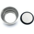 thumbnail image 3 of shiyou-Coffee Filter Basket for Delonghi Espresso - Pressurized Stainless Steel - Reusable, Washable - Compatible with De'Longhi Espresso Machines (BIG 2 CUPS), 3 of 4