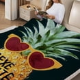thumbnail image 2 of FCXZI Pineapple Sunglasses Heart Fuzzy Fluffy Soft Cozy Blanket 60*80in, 2 of 7