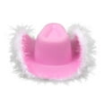thumbnail image 4 of Doggy Parton Dog Clothes, Cowgirl Dog Hat with Tiara, Pink, XS/S, 4 of 8