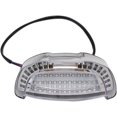 thumbnail image 1 of HAHADAXA ANKIA 12V Universal LED Motorcycle Integrated Brake Tail Light License Plate Bracket Lamp Flowing Turn Signals Light (Clear Cover), 1 of 5