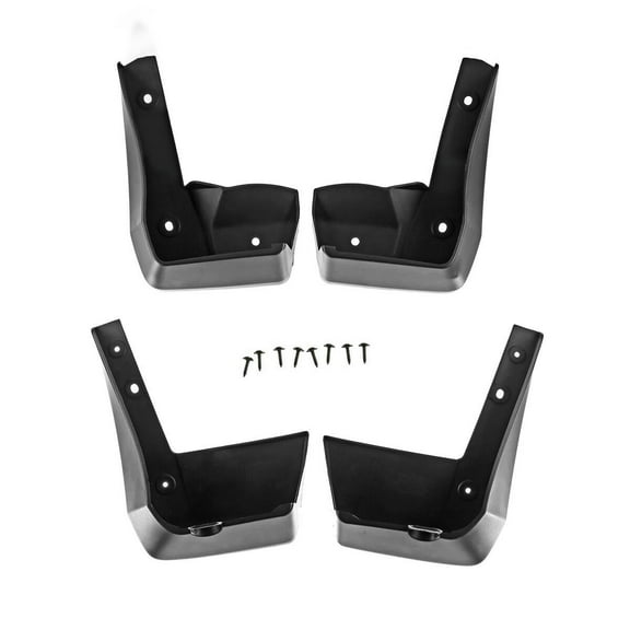 4PCS Splash Guards Mud Flaps Rear & Front For Honda 2018-2020 Accord Sedan