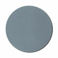 thumbnail image 1 of Abstract Mouse Pad for Computers, Pattern of Optical Illusion Like Labyrinth Geometrical Shapes Illustration, Round Non-Slip Thick Rubber Modern Mousepad, 8" Round, Slate Blue White, by Ambesonne, 1 of 2