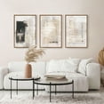thumbnail image 2 of Modern Abstract Canvas Wall Art, Set of 3 Framed Art Prints, Black and White Large Wall Painting, 16x24inch Neutral Minimalist Wall Decor for Living Room, Bedroom, Dining Room, Office, Bathroom, 2 of 6
