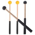thumbnail image 4 of Miangastore 2 Paires de Baguettes de Tambour Instrument de Percussion Maillets Marimba Maillets, 4 of 9