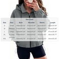 thumbnail image 4 of Sahpxhe Women Waterproof Zip Up Jacket Hooded Long Sleeve Drawstring Lightweight Windbreaker Jacket for Sport Travel Dark Gray XL, 4 of 10