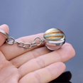 thumbnail image 3 of Solar System Planet keychain Accessories Pendant Glow In The Dark Jupiter -, 3 of 4