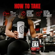 PROSUPPS HydroBCAA Essentials BCAA Powder (Fruit Punch, 30 Servings)