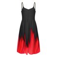 thumbnail image 5 of Vestido de verano sin mangas con cuello en V y estampado informal elegante para mujer OAVQHLG3B Store lin121212, 5 of 5