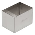 thumbnail image 1 of Molde rectangular de acero inoxidable Ateco para cocina 6,4 x 4,4 cm, 1 of 1