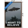 thumbnail image 3 of I Want To Believe Wall Poster, 22.375" x 34" Framed, 3 of 6