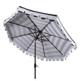 thumbnail image 6 of Safavieh Maui 9' Market Crank Striped Tilt Patio Umbrella, Navy/White, 6 of 6