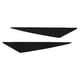 thumbnail image 5 of Headlamp Eyelid, Headlight Eyebrow Easy Installation 2pcs Black Protective For Cars, 5 of 8