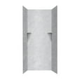 thumbnail image 5 of SWAN SOLID SURFACE SHOWER WALL KIT, 36 IN. X 60 IN. X 72 IN., WHITE, 5 of 5