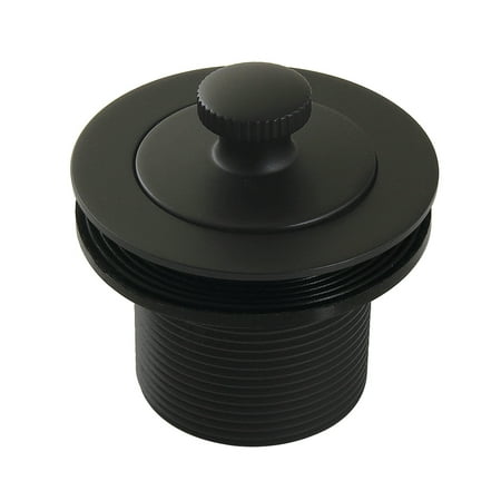 

Kingston Brass DLT15MB 1-1/2 Lift and Turn Tub Drain with 1-1/2 Body Thread Matte Black