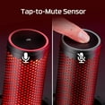 thumbnail image 3 of HyperX QuadCast 2 – Microphone USB pour le jeu, le streaming et le balado Avec commandes intégrées, éclairage DEL, support anti-chocs amovible, compatible avec PC, Mac, PS5, PS4, USB-C – Noir, 3 of 6