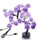 thumbnail image 4 of Naiovety Luz nocturna de árbol de rosas, lámpara de con pilas, lámpara de mesita de noche para boda, decoración de iluminación para el Iluminación navideña Violeta, 4 of 6