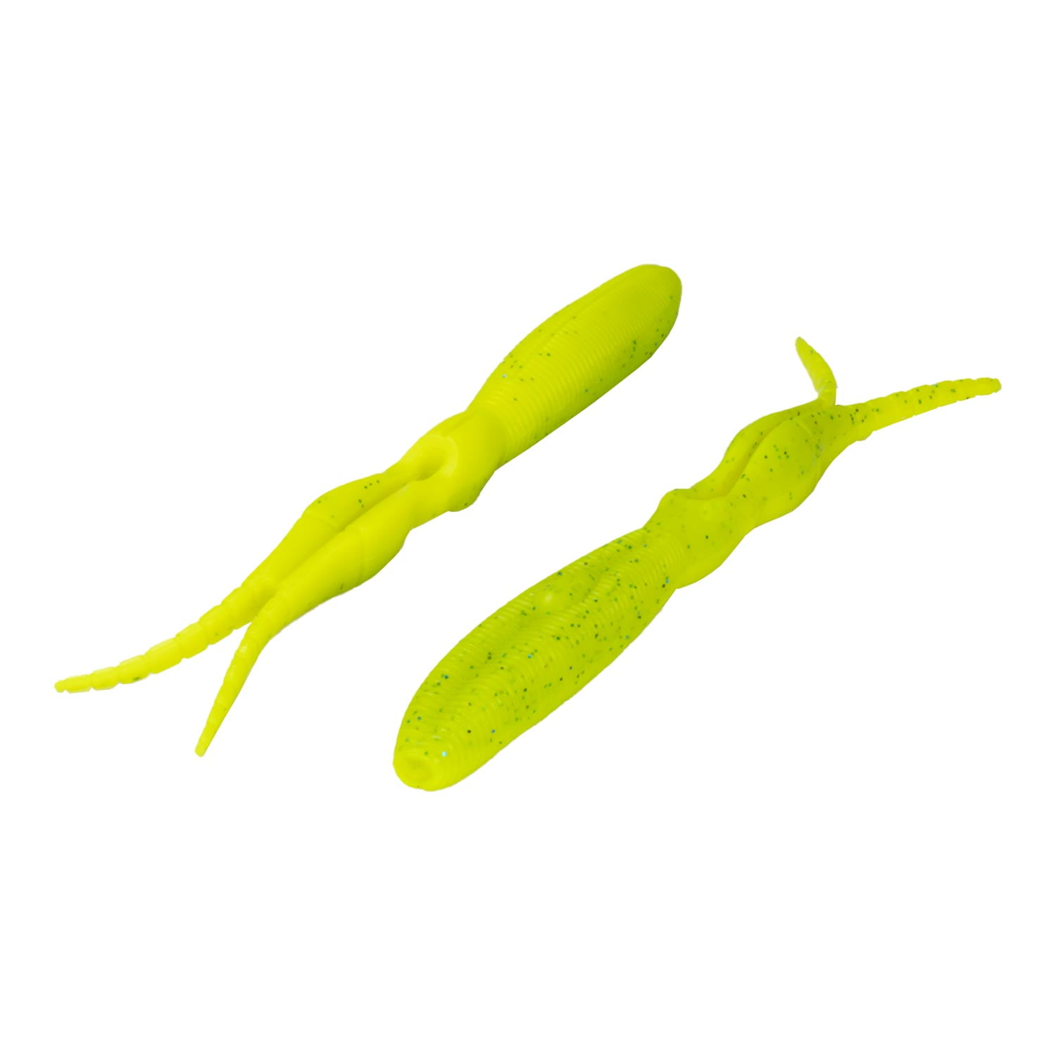 Realtree 5.5' Claw Worm - Chartreuse