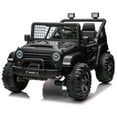 thumbnail image 1 of VOLTZ TOYS 2026 Nouveau Jeep Outreach Camion pour Enfants 24 V à 2 Places - Batterie Électrique, Moteurs Doubles, Télécommande 2,4 g et Lumières DEL Halo - Noir, 1 of 6