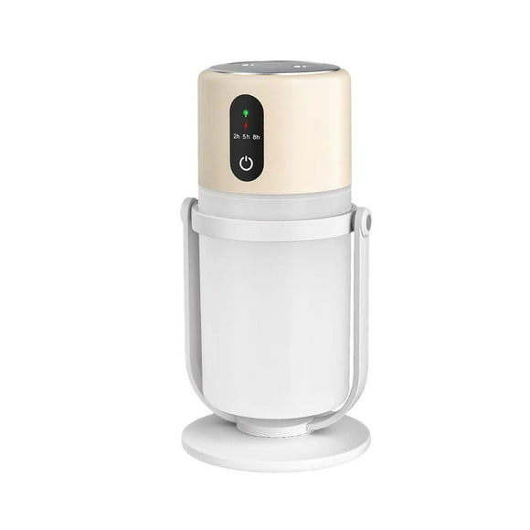 Elodie Compact Desktop Humidifier 360 degree Rotating Stand for Bedroom Hotel Study Room Beige