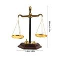 thumbnail image 2 of WASHWEPE Balanza Decorativa De Metal Vintage Para Escritorio Y Ambiente Profesional, 2 of 8