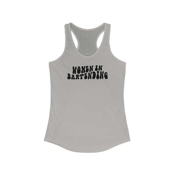 Bartender Women Bartending Tank Top Gifts Shirt Womens Sleeveless