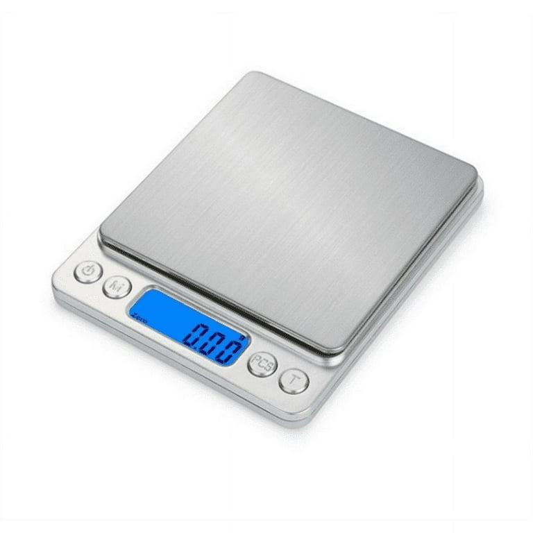 Digital Food Scale Weight Grams and OZ, 3kg/0.1g Kitchen Scale for Cooking  Baking, High Precision Electronic Scale with LCD Display 