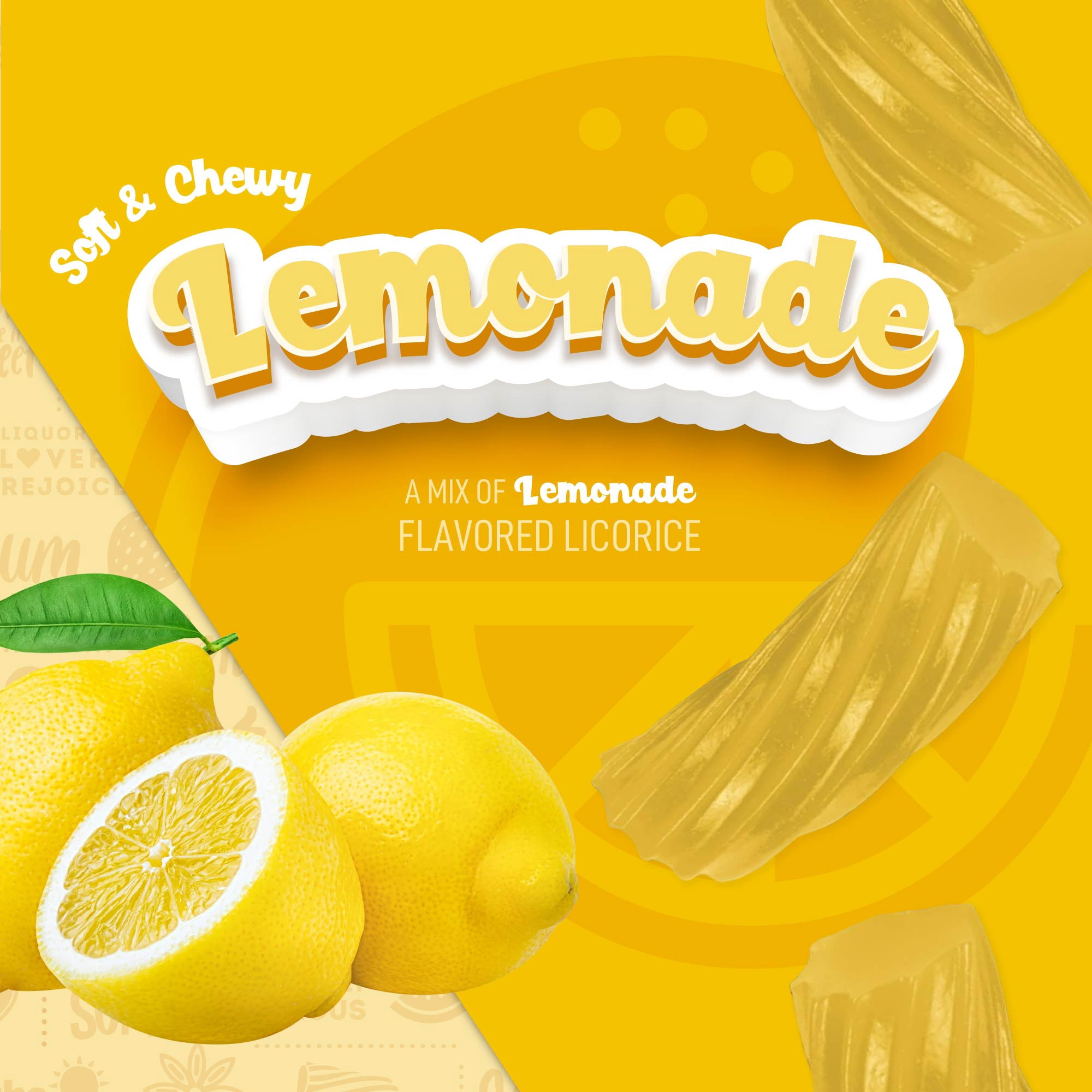 Wiley Wallaby Licorice 7.05 Ounce Classic Gourmet Soft & Chewy Australian Lemonade Licorice Candy Twists, 3 Pack
