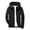 Black #4, variant on Mens Rain Jacket Drawstring Zip Up Hoodies Summer 2026 Long Sleeve Running Raincoat Lightweight Oversized Hooded Fishing Windbreaker with Pockets M