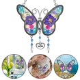 thumbnail image 5 of Exquisite Handmade Butterfly Metal Wind Chime - Perfect Garden Hanging Pendant, 5 of 5