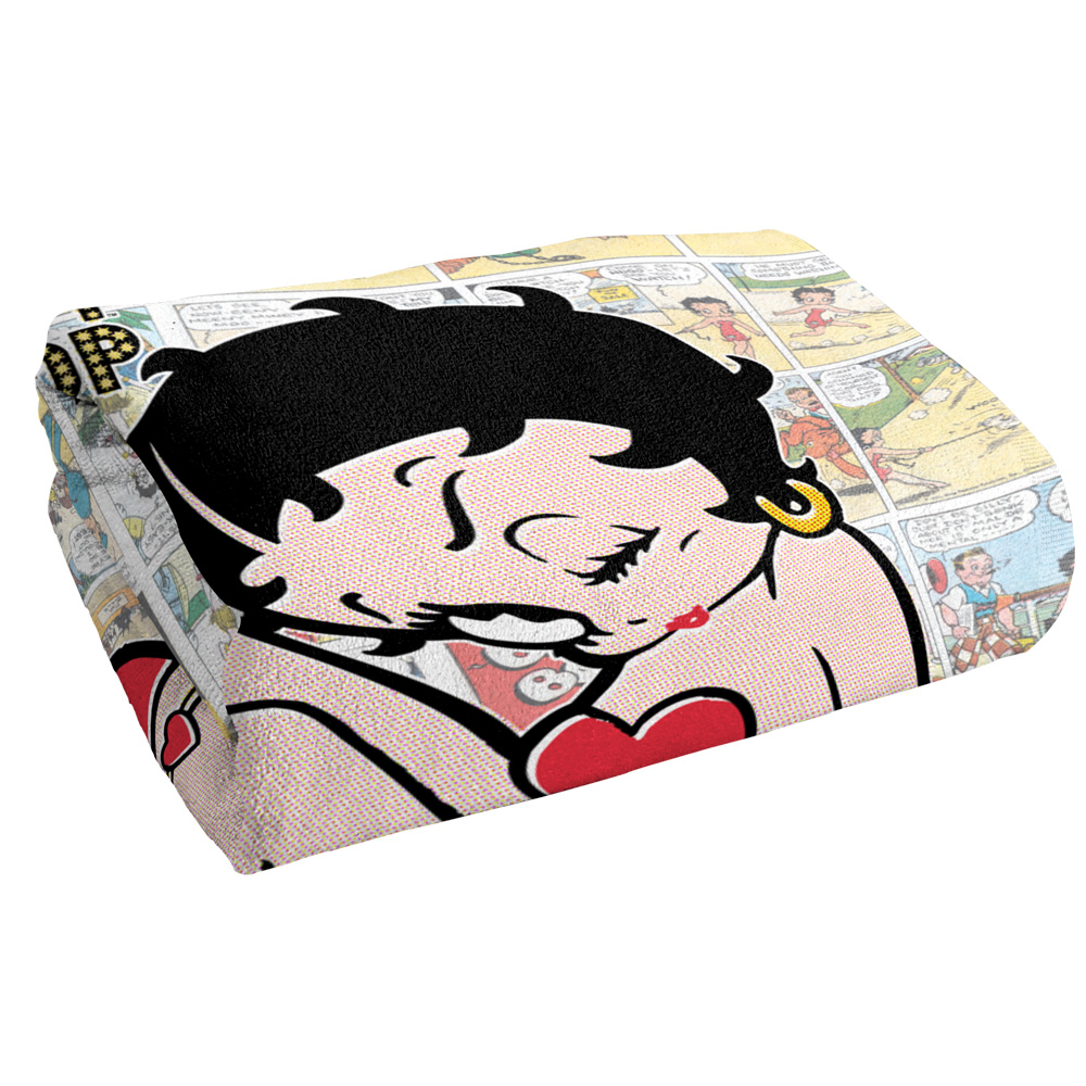 Betty Boop Vintage Strips Officially Licensed Beach Towel 30' X 60'