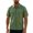 Army Green, variant on Zip Up Shirt Men Summer Short Sleeve Full Zipper Casual Collared Waffle Shirts