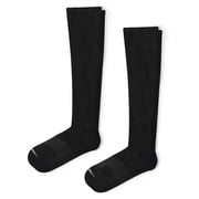 Tommie Copper Over-the-Calf Compression Socks, Black , 2Pack, S/M