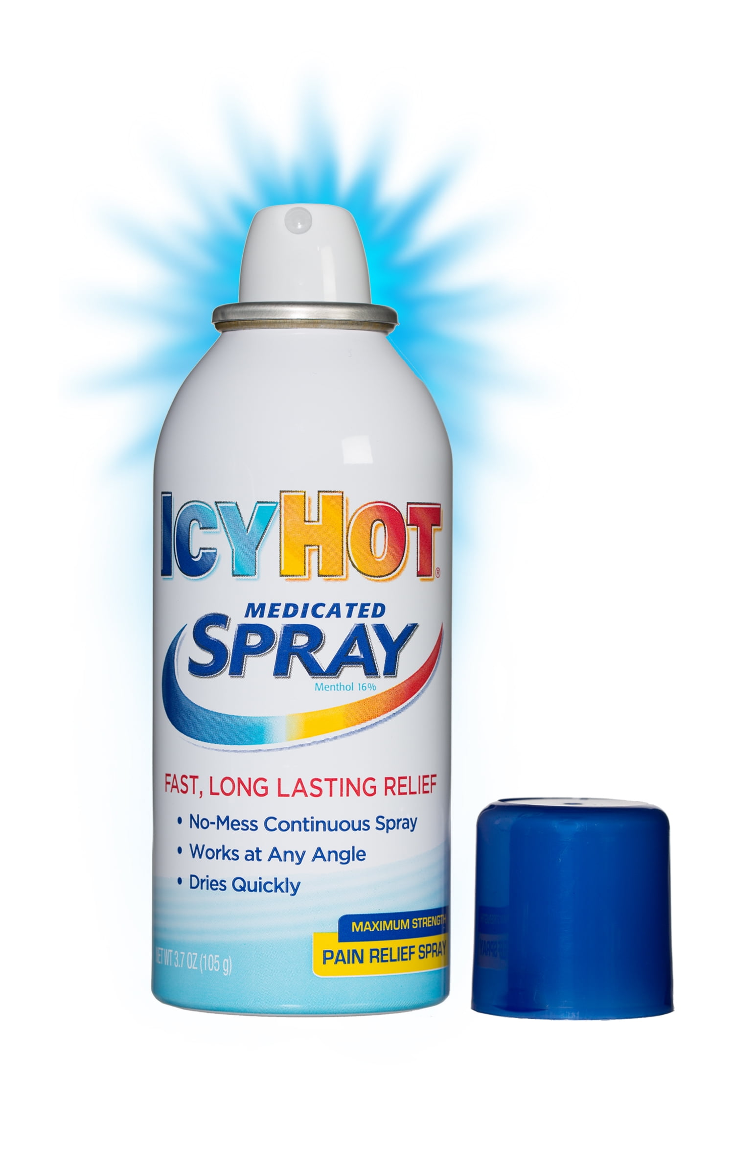 Icy Hot Medicated Pain Relief Spray 4 Fl Oz