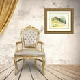 thumbnail image 3 of Parker, Jennifer Paxton 32x26 Gold Ornate Wood Framed with Double Matting Museum Art Print Titled - Tuscan Villa II, 3 of 4