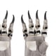 thumbnail image 4 of Guantes de Disfraz Sunnimix Garra largas Halloween 27 cm x 12 cm, 4 of 8