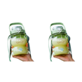 thumbnail image 1 of Tazas Oso/rana 850 Ml para Hervidores Paja Dobles Botellas () Verde, 1 of 6