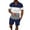 Navy, variant on Vedolay Short Set For Men Casual 2023 Mens Sport Set Summer Tops and Shorts Stylish Casual Sweatsuit Sets,Dark Gray XXL