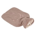 thumbnail image 3 of Hot Water Bag, Detachable Hot Water Bottle Threaded Stopper 1000ml Thickened PVC  For Winter Coffee Color,White,Purple, 3 of 8