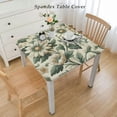 thumbnail image 2 of nygtbtfer Tablecloth Floral Pattern Cotton Skirt Border Lace Tablecloths Oil Proof Tablecloth for Home Decor Kitchen Holiday Party Picnic, 2 of 7