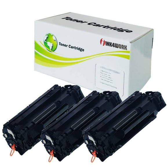 INK4WORK Compatible Toner Cartridge Replacement Canon 128 CRG-128 ImageCLASS D530 D550 MF4580DN MF4770n MF4880dw MF4890dw MF4450 MF4412 MF4420n FaxPhone L190 L100 Printer (Black, 3 Pack)