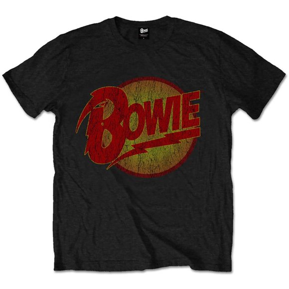 David Bowie Boys/Girls Diamond Dogs Vintage Logo T-Shirt