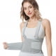 thumbnail image 5 of Faja lumbar NeoTech Care con tirantes/correas para hombros - Ligera y transpirable - Cinturón de soporte lumbar para dolor lumbar - Corrector de postura, trabajo, gimnasio - Color gris (Talla XXL), 5 of 5