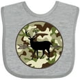 thumbnail image 3 of Inktastic Hunting Camouflage Deer Boys Baby Bib, 3 of 4