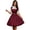 Red, variant on Oktoberfest Dresses for Women Dirndl Square Neck Sleeveless Casual Summer Beer Festival Dress Green