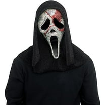 Fun World Scream Ghost Face Bloody Bling Character Costume Mask